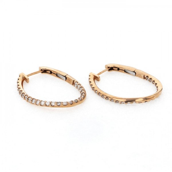 yukizakiselect ProperOther ユキザキセレクトジュエリー OTHER ピンクゴールド ダイヤモンド ピアス 