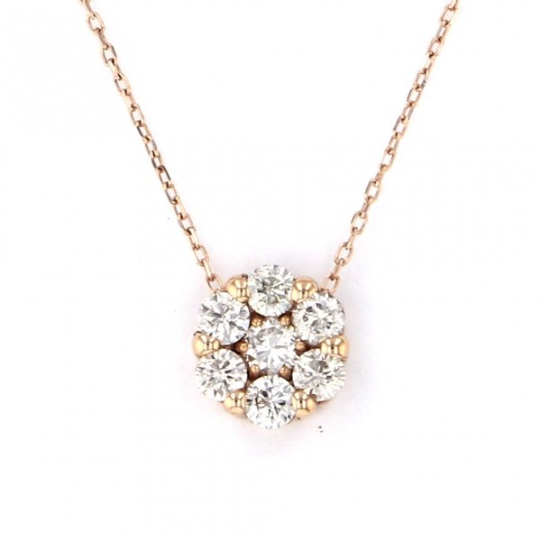 yukizakiselect ProperOther ユキザキセレクトジュエリー OTHER K18PG ダイヤモンド ネックレス 