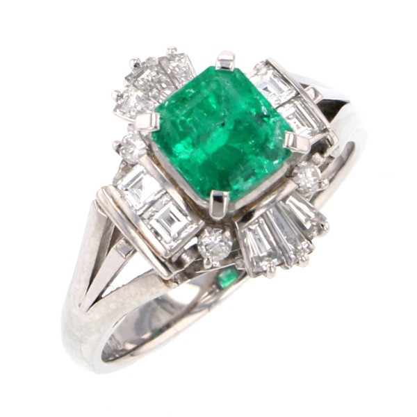 yukizakiselect ProperOther ユキザキセレクトジュエリー OTHER プラチナ エメラルド リング 