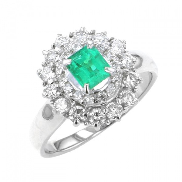 yukizakiselect ProperOther ユキザキセレクトジュエリー OTHER プラチナ エメラルド リング 