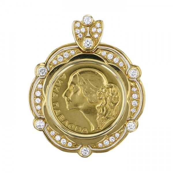 yukizakiselect coin ユキザキセレクトジュエリー コイン イエローゴールド コイン ペンダントヘッド 