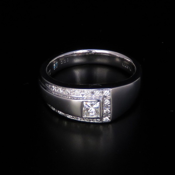 yukizakiselect 适当的其他 柚木﨑精选珠宝 其他 白金900 钻石戒指 