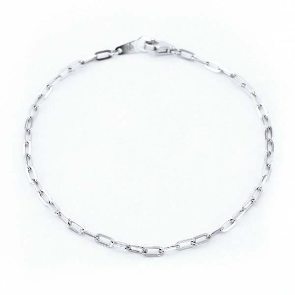 yukizakiselect ProperOther ユキザキセレクトジュエリー OTHER ホワイトゴールド ブレスレット 荒角小豆0.6 