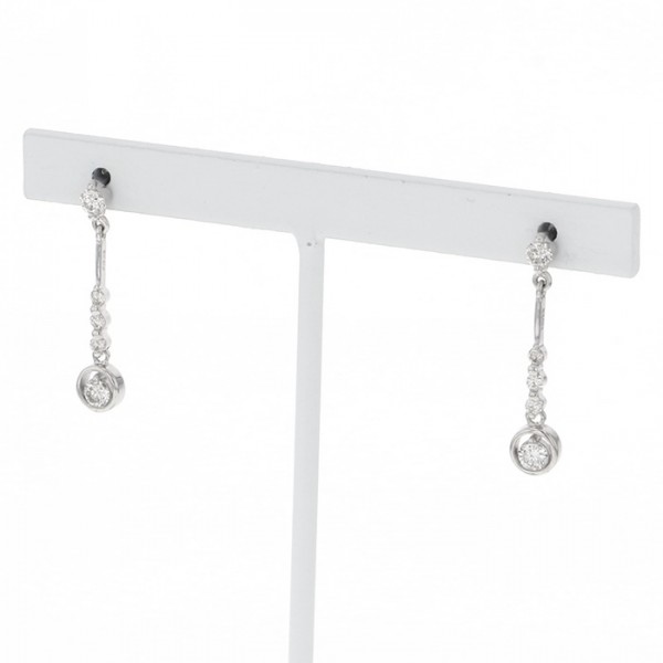 yukizakiselect 适当的其他 柚木﨑精选珠宝 其他 白金 金钻 耳钉 