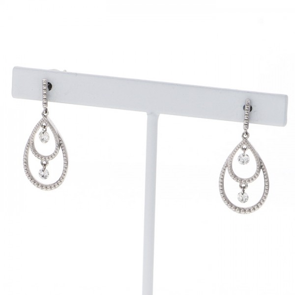 yukizakiselect ProperOther ユキザキセレクトジュエリー OTHER ホワイトゴールド ダイヤモンド ピアス 