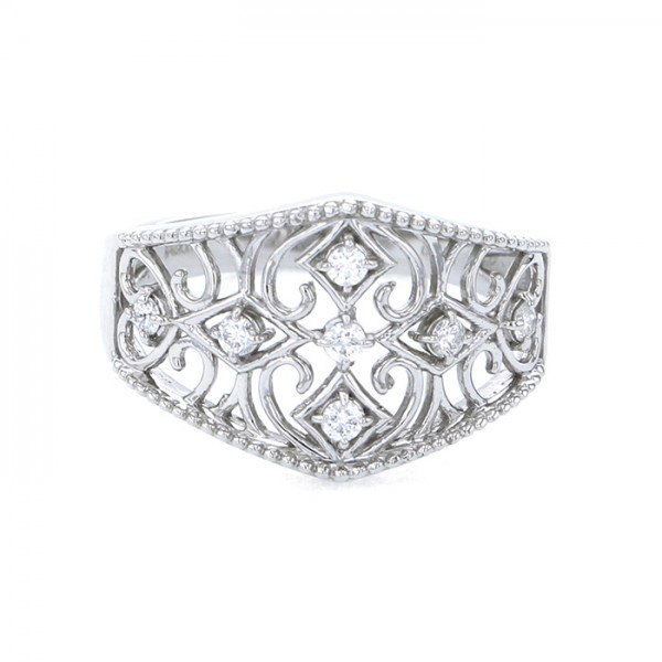 yukizakiselect 适当的其他 柚木﨑精选珠宝 其他 铂金 金钻 戒指 