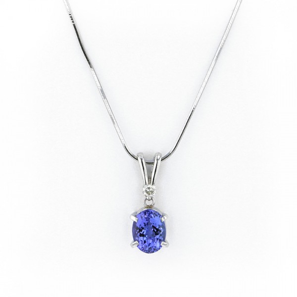 yukizakiselect ProperOther ユキザキセレクトジュエリー OTHER プラチナ タンザナイト ネックレス 