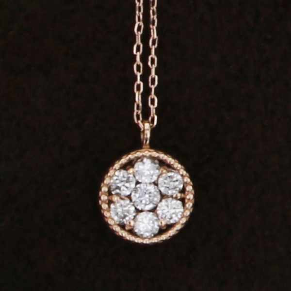 Yukizaki Select ProperOther Yukizaki Select Jewelry OTHER K18 pink gold Diamond necklace 