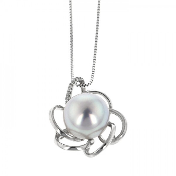 yukizakiselect pearl ユキザキセレクトジュエリー パール ホワイトゴールド 白蝶パール ネックレス 