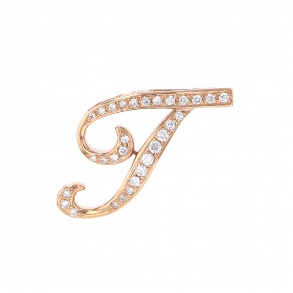 yukizaki alpha ユキザキ アルファ イニシャルペンダントトップ【T】Sサイズ【正規品】 y.alpha.12.22.t.m