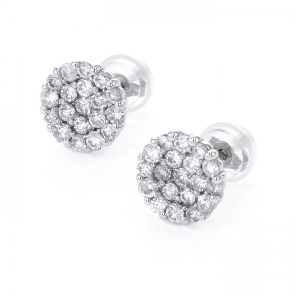 yukizakiselect 適當的其他 柚木﨑精選珠寶 其他 白金 金鑽 耳環 