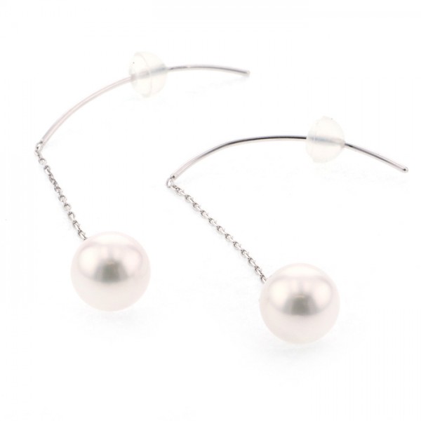 yukizakiselect pearl ユキザキセレクトジュエリー パール ホワイトゴールド パール ピアス 