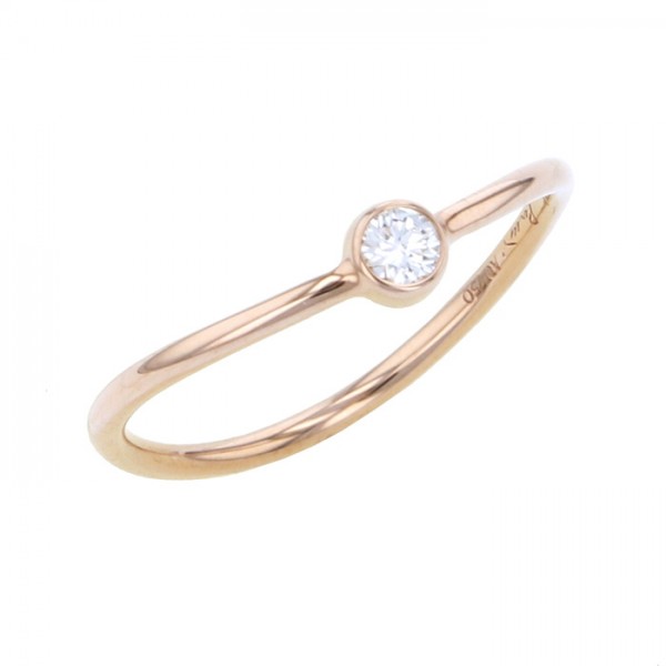 tiffany elsa-peretti ティファニー エルサペレッティ ウェーブシングルロウ ダイヤモンド 