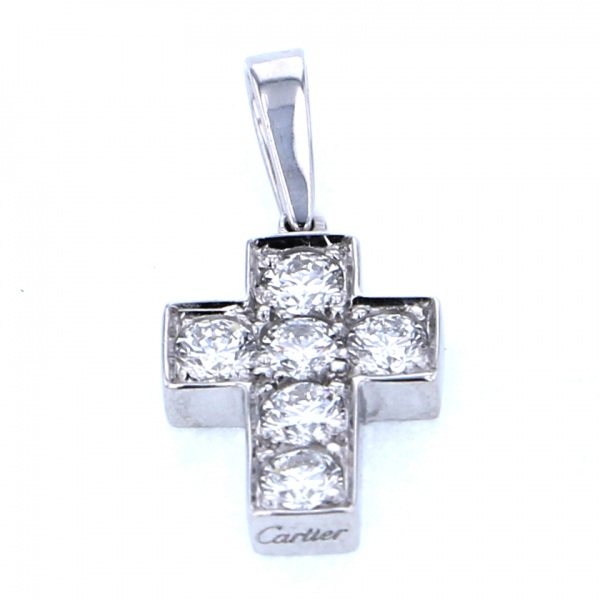 cartier other カルティエ ホワイトゴールド ダイヤモンド ペンダントトップ 