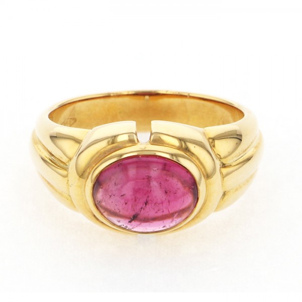 bvlgari other BVLGARI Pink tourmaline ring 