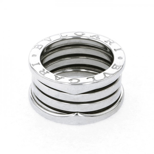 ブルガリ ビーゼロワン ビー・ゼロワン K18WG ホワイトゴールド リング 中古