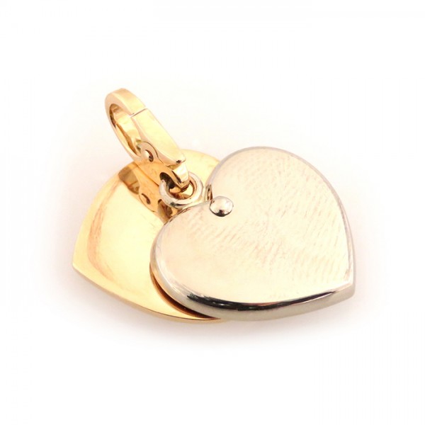 cartier double heart カルティエ ダブルハート チャーム ペンダントトップ 