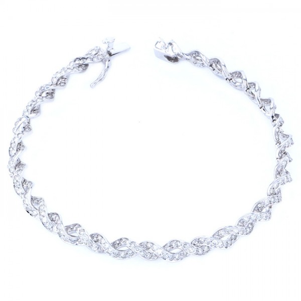 yukizakiselect 适当的其他 柚木﨑精选珠宝 其他 白金 金钻 手链 