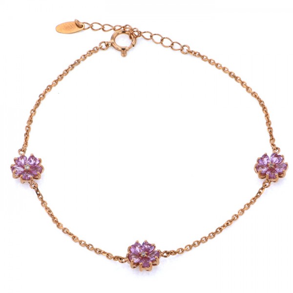 yukizakiselect ProperOther ユキザキセレクトジュエリー OTHER ピンクゴールド ピンクサファイア ブレスレット 