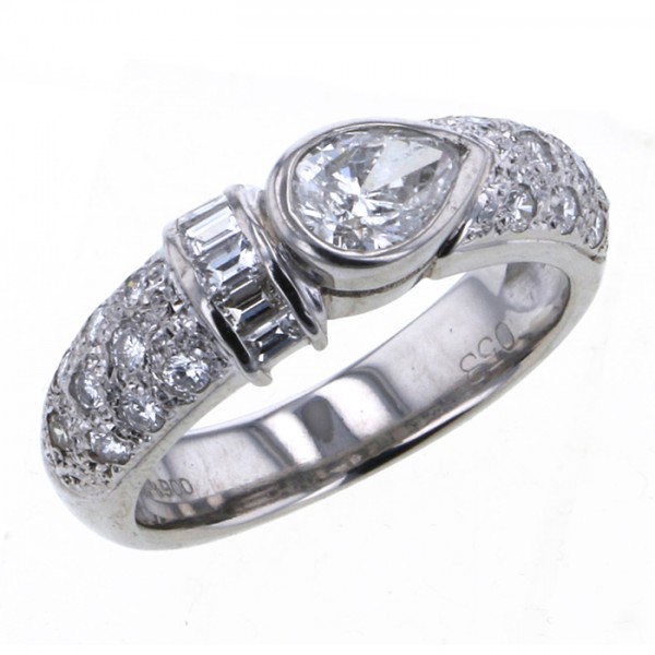 yukizakiselect 適當的其他 柚木﨑精選珠寶 其他 鉑金 鑽石 戒指 