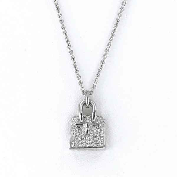 hermes other エルメス バーキンモチーフ ネックレス 