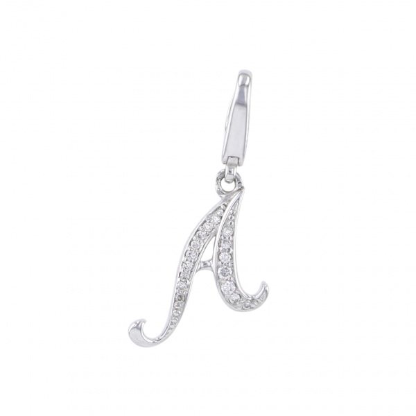 yukizaki alpha-PUTTS Snowy Alpha Petit Initial Charm [A] [Genuine] y.alpha.putite.32.9.a