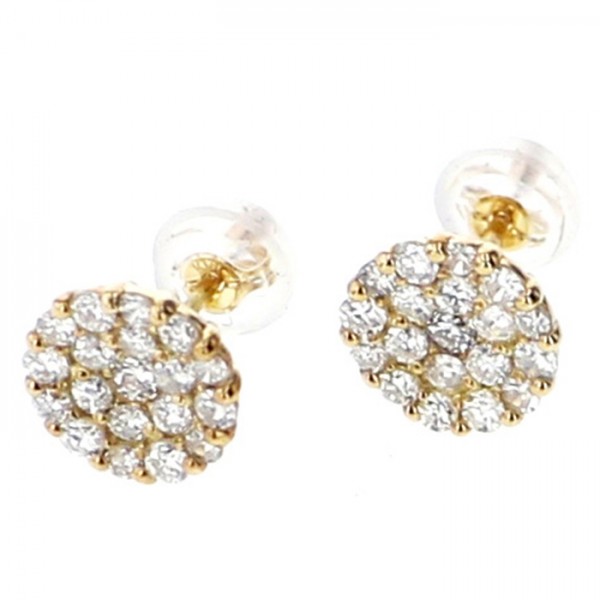 yukizakiselect ProperOther ユキザキセレクトジュエリー OTHER K18イエローゴールド ダイヤモンドピアス 