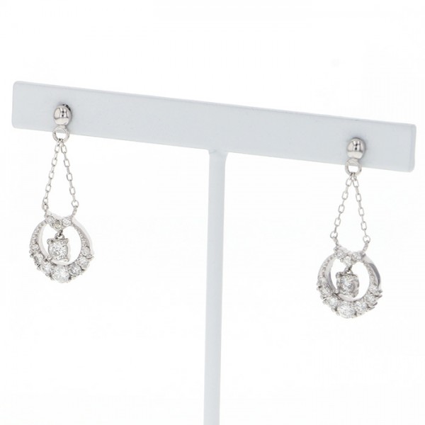 yukizakiselect ProperOther ユキザキセレクトジュエリー OTHER ホワイトゴールド ダイヤモンド ピアス 