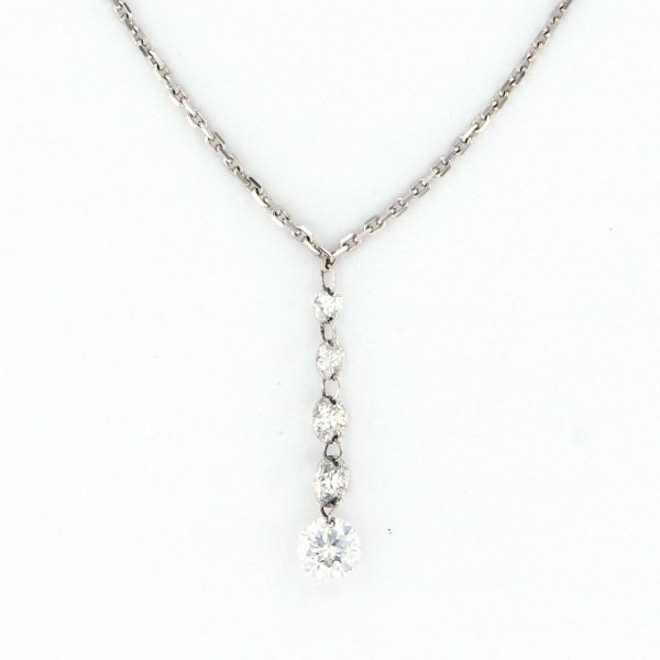 yukizakiselect ProperOther ユキザキセレクトジュエリー OTHER K18WG ダイヤモンド ネックレス 