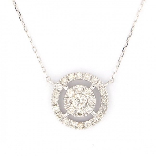 yukizakiselect ProperOther ユキザキセレクトジュエリー OTHER K18WG ダイヤモンド ネックレス 