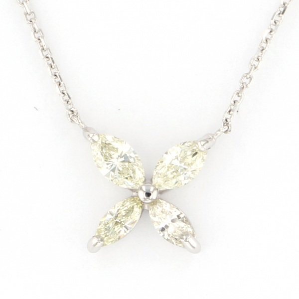 yukizakiselect ProperOther ユキザキセレクトジュエリー OTHER K18WG ダイヤモンド ネックレス 