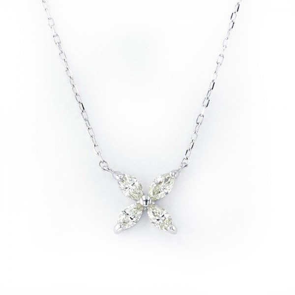 yukizakiselect 适当的其他 柚木﨑精选珠宝 其他 白金 金钻 项链 