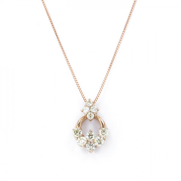 yukizakiselect 适当的其他 柚木﨑精选珠宝 其他 玫瑰金 金钻 项链 