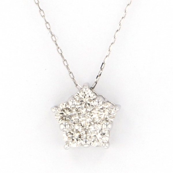 yukizakiselect ProperOther ユキザキセレクトジュエリー OTHER K18WG ダイヤモンド ネックレス 