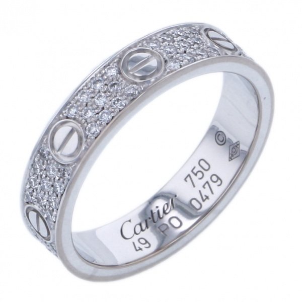 cartier love カルティエ ラブ ウェディング パヴェ 