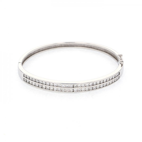 yukizakiselect ProperOther ユキザキセレクトジュエリー OTHER K18ホワイトゴールド ダイヤモンド ブレス 