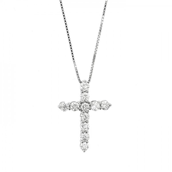 유키자키 ProperOther 유키자키 셀렉트 주얼리 OTHER 플래티넘 다이아몬드 십자가 목걸이 