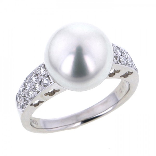 yukizakiselect pearl ユキザキセレクトジュエリー パール プラチナ オーロラヴィーナスパール リング 