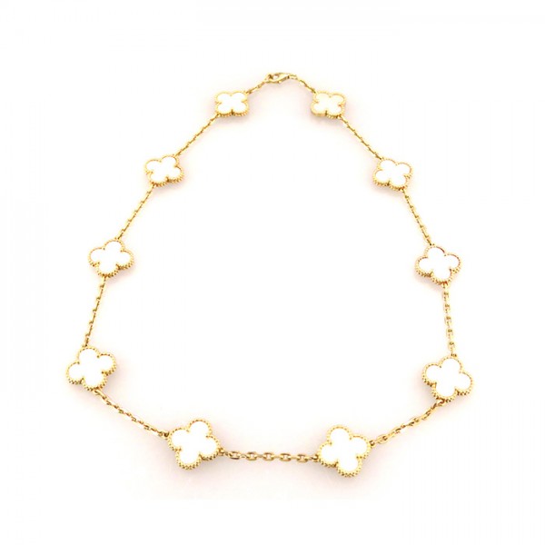 vancleefarpels vintagealhambra ヴァンクリーフ&アーペル ヴィンテージアルハンブラ ネックレス 10モチーフ 