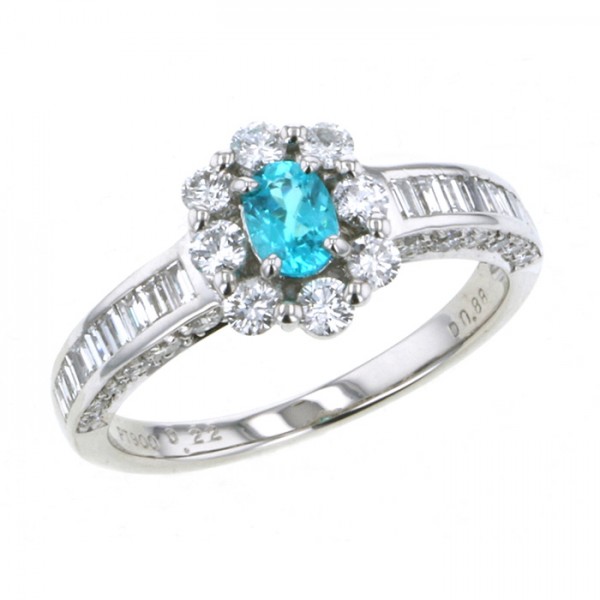 Yukizaki Select ProperOther Yukizaki Select Jewelry OTHER platinum Paraiba tourmaline ring 