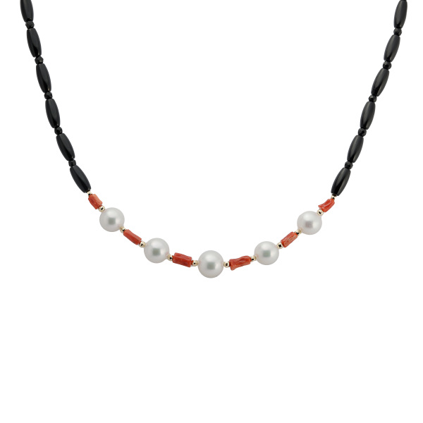 yukizakiselect ProperOther ユキザキセレクトジュエリー OTHER オニキス パール サンゴ 