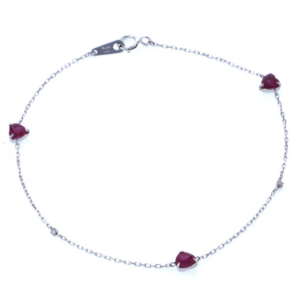 Yukizaki Select ProperOther Yukizaki Select Jewelry OTHER White Gold Ruby bracelet 