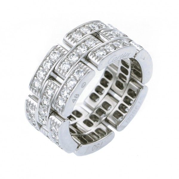 cartier maillon-panthere カルティエ マイヨンパンテール 3連パヴェ 