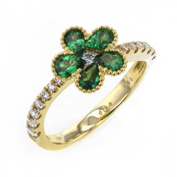 yukizakiselect ProperOther ユキザキセレクトジュエリー OTHER イエローゴールド Gガーネット リング 