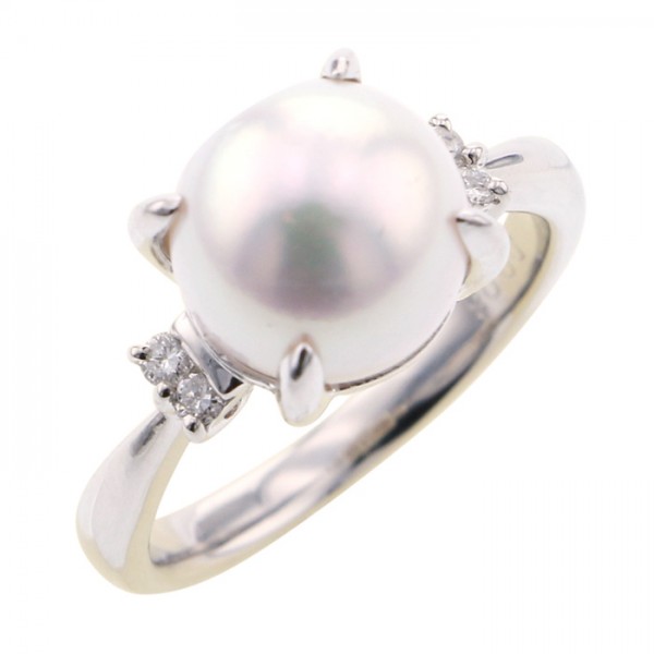 yukizakiselect pearl ユキザキセレクトジュエリー パール プラチナ パール リング 08b-0122-130