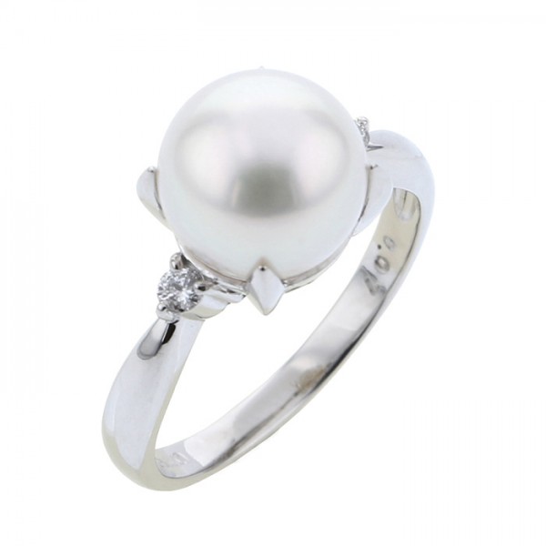 yukizakiselect pearl ユキザキセレクトジュエリー パール プラチナ パール リング 08b-0122-130