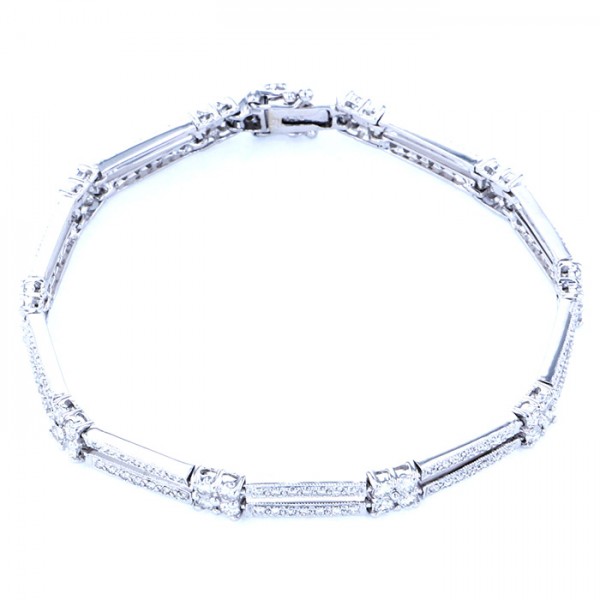 yukizakiselect ProperOther ユキザキセレクトジュエリー OTHER ホワイトゴールド ダイヤモンド ブレスレット 