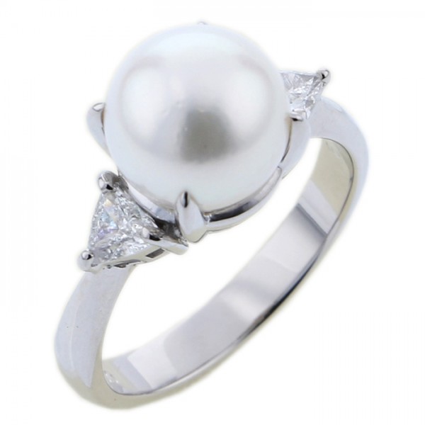 yukizakiselect pearl ユキザキセレクトジュエリー パール プラチナ パール リング 08b-0122-130