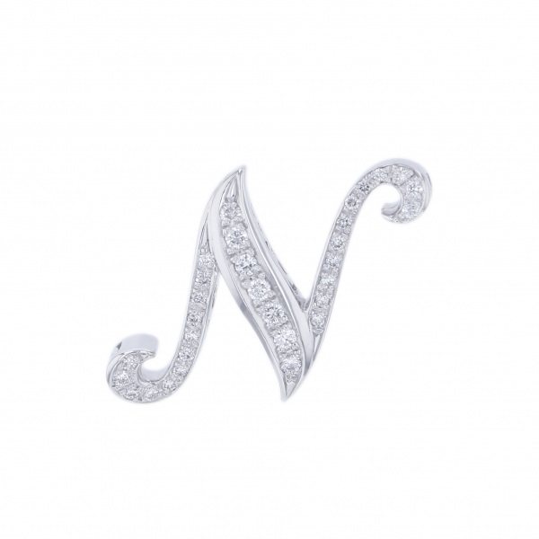 yukizaki alpha ユキザキ アルファ イニシャルペンダントトップ【N】Sサイズ【正規品】 y.alpha.12.9.n.m