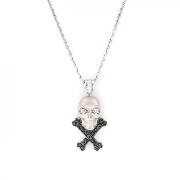 Yukizaki Select ProperOther Yukizaki Select Jewelry OTHER Skull diamond necklace w50087.2.9